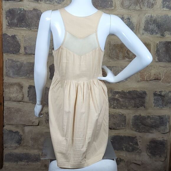 URBAN Outfitter Kimchi Blue Dress Woman's Medium Mini Balletcore Muted Crochet - Picture 6 of 12